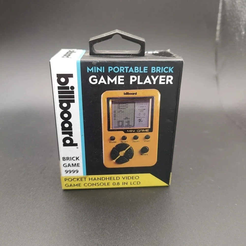 Billboard Hand-held Electronic Mini Portable Brick Game Player Model 9999
